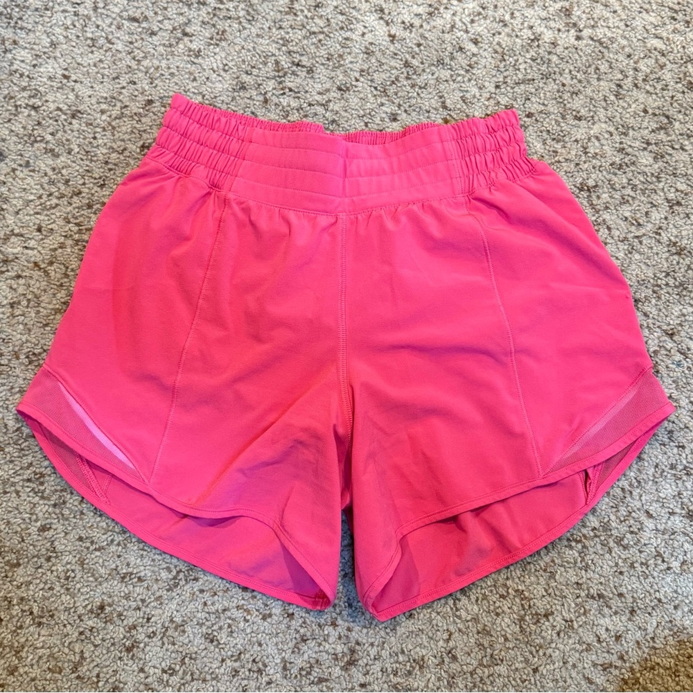 Lululemon High Rise Hotty Hot Shorts